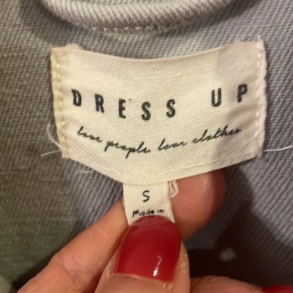 Dress Up (Love People Love Clothes) Fringed Jacket - S (Fits like a Large) - Picture 7 of 7